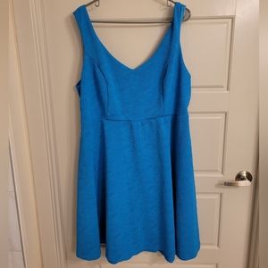 Torrid Size 2 Blue Skater Dress